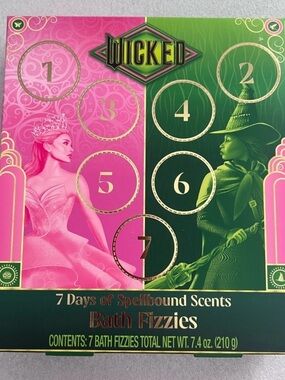 Wicked Movie Themed - 7 Days of Spellbound Scents Bath Fizzies